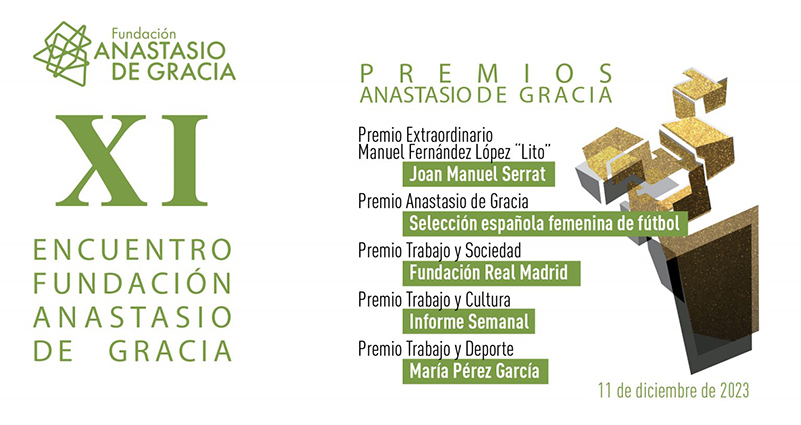 La Fundación Anastasio de Gracia celebra el próximo lunes su XI Encuentro Anual