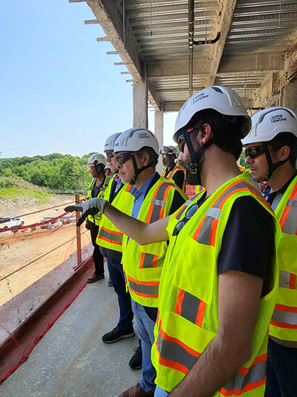 UGT FICA visita las obras del hospital que ACS construye en Washington DC