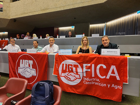 El 28º Congreso de la UITA arranca en Ginebra con el lema "Lucha por nuestro futuro"