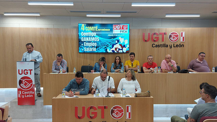 El Comité de UGT FICA CyL reclama una política industrial fuerte al margen del resultado del 23J