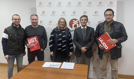 UGT FICA Córdoba firma el convenio colectivo provincial de la construcción
