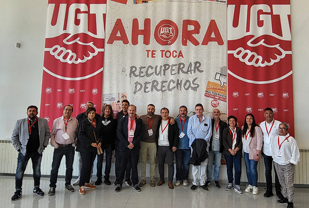El Comité Regional de UGT FICA Aragón elige a Sergio Sancho nuevo secretario general con el 99,14% de los votos