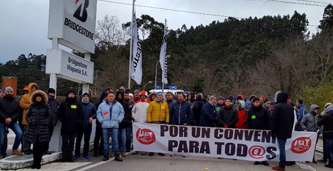 El comité de Bridgestone en Cantabria plantea dos conflictos colectivos y huelgas desde del 20 de marzo hasta final de año