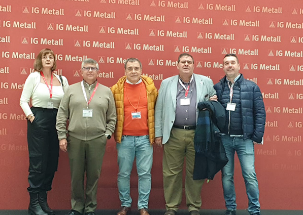 241023 25º Congreso IG Metall Delegacion UGT FICA