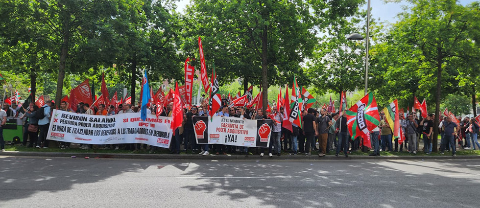 UGT FICA y CCOO de Industria exigen un salario digno para las personas trabajadoras de Iberdrola