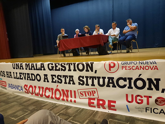 UGT FICA defiende movilizaciones contra el ERE de Nueva Pescanova