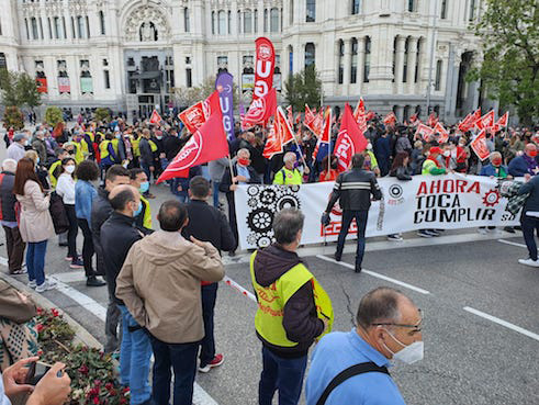 Primero de Mayo: la voz de las personas trabajadoras llena las calles