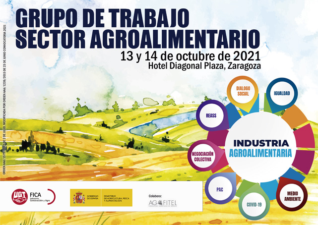 UGT FICA organiza en Zaragoza unas jornadas centradas en el sector agroalimentario