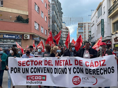 Las asambleas de delegados ratifican al 100% el preacuerdo alcanzado en el sector del metal de Cádiz
