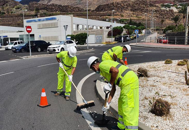 UGT FICA exige redoblar la seguridad en las obras de mantenimiento de carreteras 