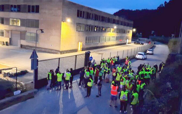 El apoyo a la huelga general del sector siderometalúrgico de Cantabria sigue aumentando y ya supera el 95%