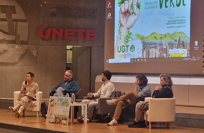 UGT FICA participa en las jornadas confederales de medio ambiente