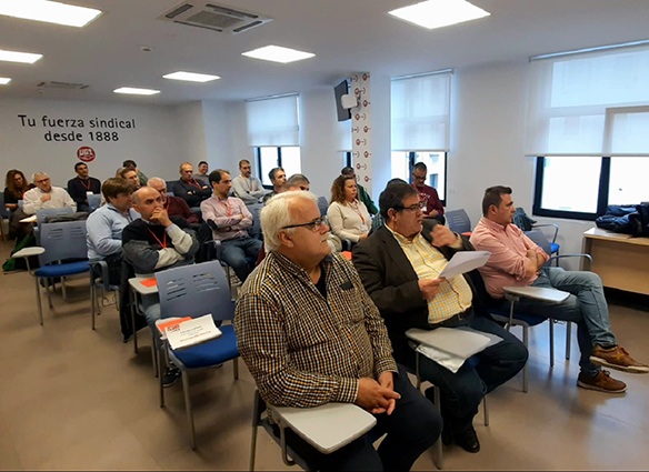 El pleno de la Sección Sindical Estatal de UGT FICA Viesgo se reúne en Santander
