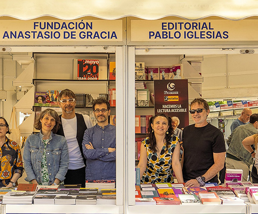 La Fundación Anastasio de Gracia, presente un año más en la Feria del Libro