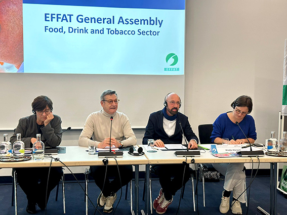 Sebastián Serena valora la ley de la cadena alimentaria en la Asamblea General de la EFFAT