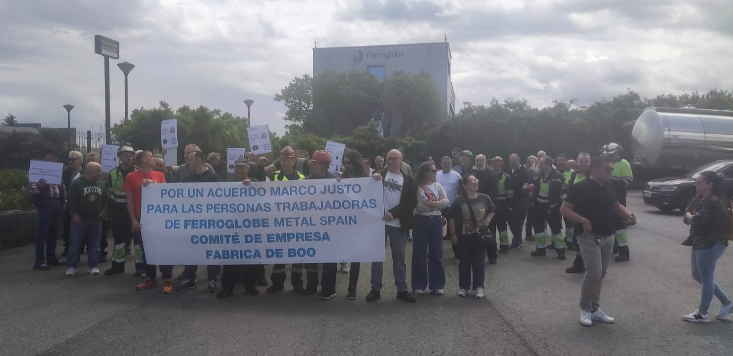 Sindicatos continuarán las movilizaciones en protesta por el bloqueo en la negociación del III Acuerdo Marco del Grupo FerroGlobe