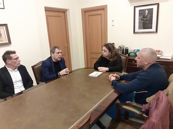 Mariano Hoya y Liasin Ahmed se reúnen con la Delegada del Gobierno en Ceuta