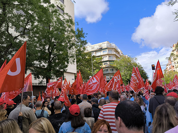 UGT FICA se moviliza por la reducción de jornada a 37,5h sin recortes salariales