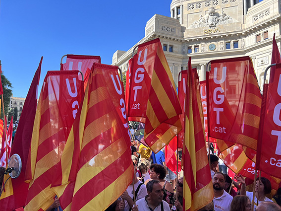 260924 UGT FICA concentracion reduccion jornada Barna