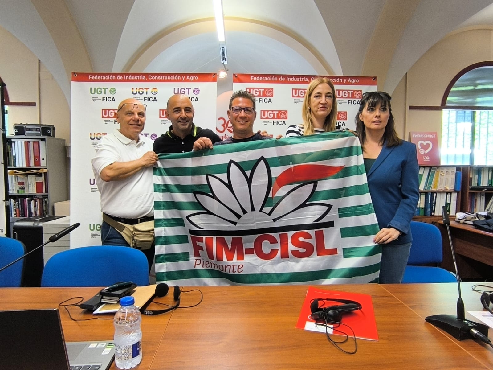 Jóvenes sindicalistas italianos y españoles se coordinan para luchar por una Europa más social