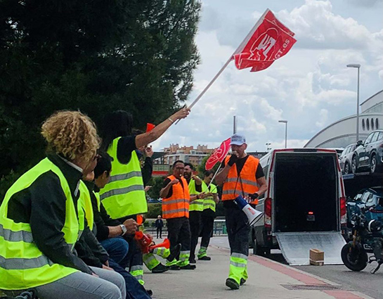 Trabajadores de Gopartners en huelga: protesta por el cambio unilateral del convenio colectivo