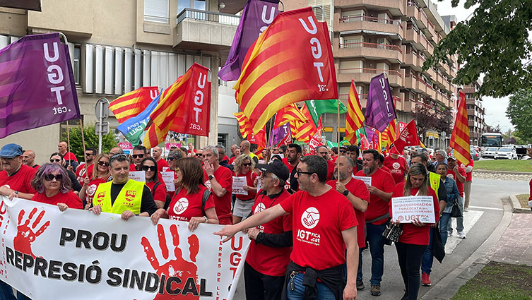 UGT FICA Cataluña convoca huelga indefinida parcial en Farré Logistics por el despido de su delegado sindical