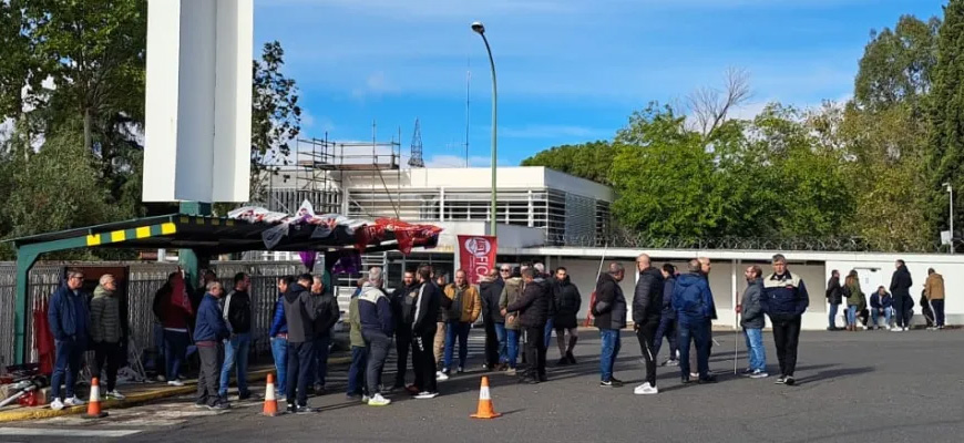 La plantilla de Navec en Puertollano intensifica su protesta con una marcha que será el inicio de nuevas movilizaciones