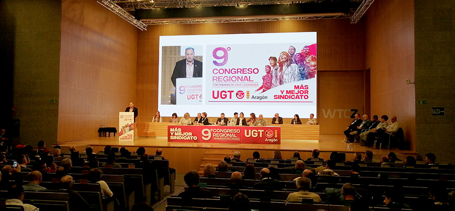 José Juan Arceiz, reelegido secretario general de UGT Aragón