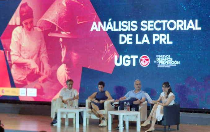 UGT FICA participa en las jornadas ‘Los nuevos desafíos de la prevención: los accidentes laborales, un drama evitable’