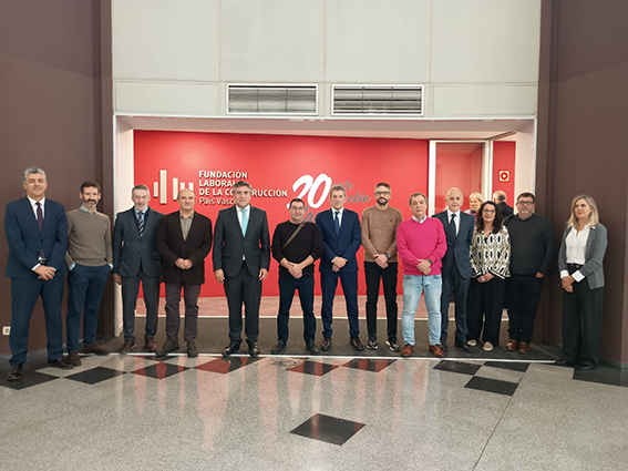 Mariano Hoya pone en valor el diálogo social en la construcción en el 20º Aniversario de la FLC de Euskadi