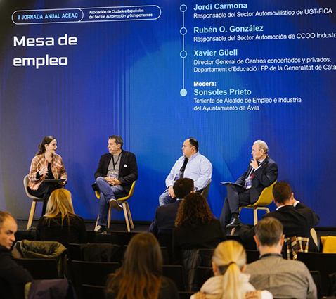 UGT FICA participa en la II Jornada de la Asociación de Ciudades Españolas del Sector de Automoción y Componentes