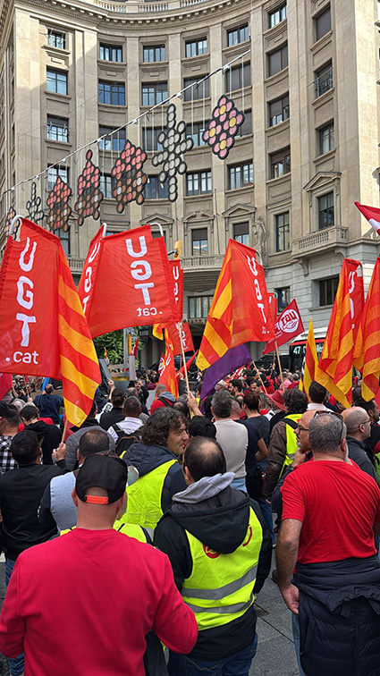 291025 Huelga Metal Barcelona