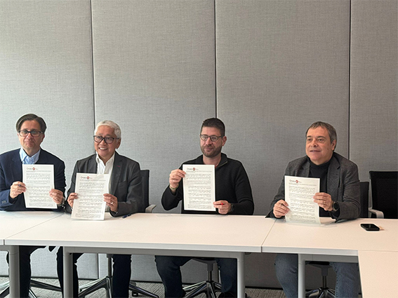 UGT FICA, ICM, CCOO del Hábitat y Acciona se comprometen a actualizar el contenido del Acuerdo Marco Internacional 