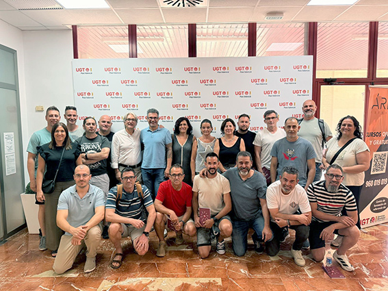 La Coordinadora de UGT FICA en el Grupo Gestamp se reúne en Valencia