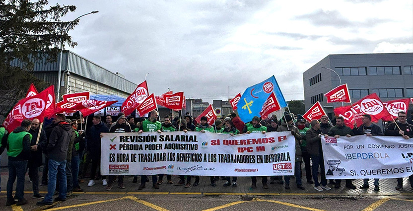 UGT FICA CyL exige a Iberdrola el desbloqueo de la negociación del convenio colectivo y el mantenimiento del poder adquisitivo de la plantilla