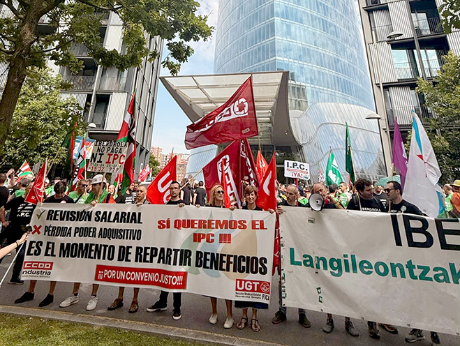 UGT FICA y CCOO denunciarán a Iberdrola por amedrentar a la plantilla y por vulnerar la Ley de Protección de Datos