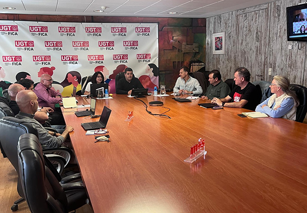 Reunión de la Coordinadora Estatal de UGT FICA en el Grupo de Empresas de ABB España