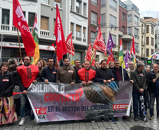 Las plantillas de la industria del calzado dicen basta: o hay un convenio digno o habrá huelga