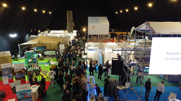 UGT FICA, presente en EXPOSUMIT 2026 a través del stand de la Comisión Paritaria del Sector de Carpas y Estructuras Efímeras