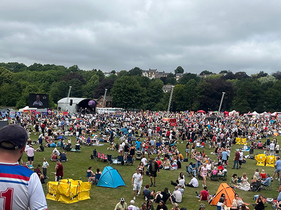 130726 Visita Durham Miners Gala 1