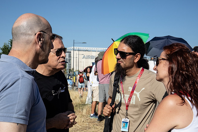 Miles de personas se concentran en todas las plantas de Airbus para exigir a la Dirección diálogo real y la recuperación de sus condiciones laborales