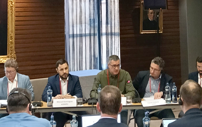 UGT FICA pone en valor la industria papelera de nuestro país en el primer taller regional de Europa del Sur 