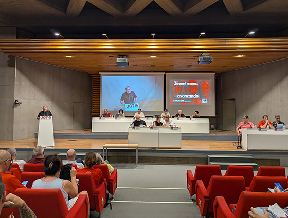 Mariano Hoya celebra que UGT FICA avanza con moderación, continuidad y con muchísimo orgullo