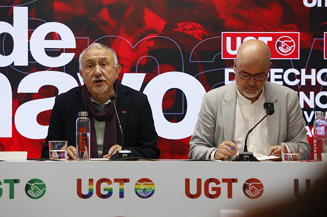 Pepe Álvarez sitúa los servicios públicos, la vivienda y la paz como ejes centrales del próximo Primero de Mayo