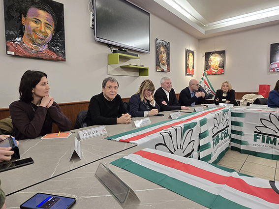 UGT FICA estrecha aún más sus relaciones con el sindicato italiano FIM CISL