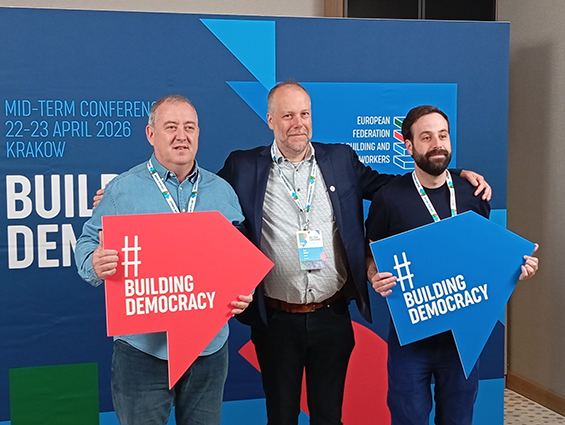 UGT FICA asiste a la Conferencia de medio mandato de la FETCM en Cracovia