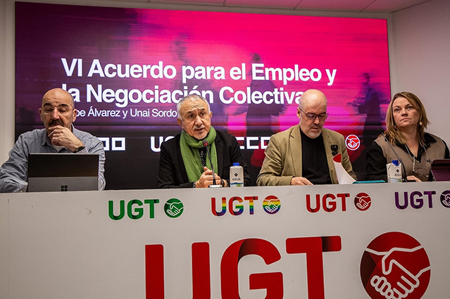 UGT y CCOO presentan sus propuestas para el VI AENC