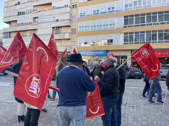Seguimiento masivo en la octava jornada de la huelga indefinida del metal de Cádiz