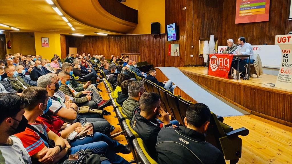 UGT FICA Asturias exige un Pacto de Estado por la Industria